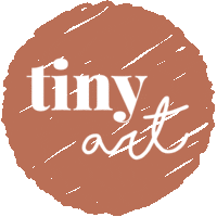 TinyArt tinyart tinyartprints tinyartmainz Sticker