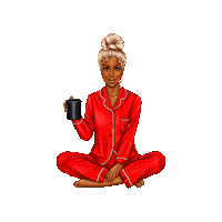 myempiresleepwear coffee mood goodnight sweetdreams Sticker