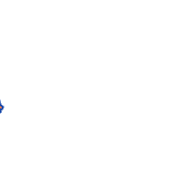 Digital art gif. Orange shape of Georgia slides in over a transparent background. The text “Georgia Votes” appears as five stars shoot upward. An envelope stamped “By Mail” slides into frame.