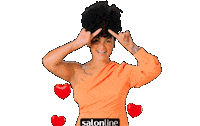 Heart Love Sticker by Salon Line