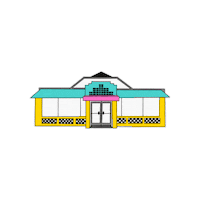 50S Pittsburgh Sticker by Valliant's Diner