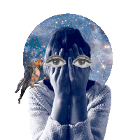 Team Bird Sticker by Temple Caché