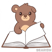 Read Teddy Bear GIF by BEARISH