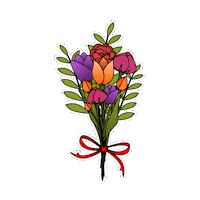 Zooming Mothers Day Sticker