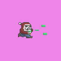 vitaminlondon game pink loop retro GIF