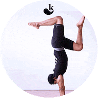 karmayoga yoga karma do good half moon Sticker