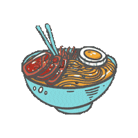Ramen Eating Sticker by itMatch