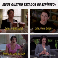 Lorelai Gilmore Coffee GIF by Gilmore Girls Brasil