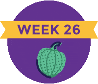 Pregnancy Baby Size Sticker by What to Expect