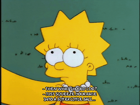 Season 4 Rage GIF by The Simpsons
