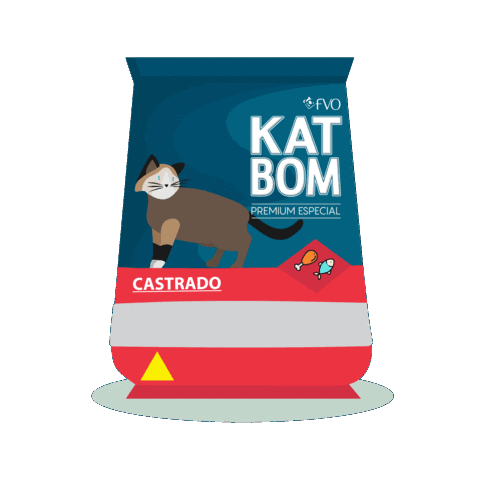 Katbom Sticker by FVO Alimentos