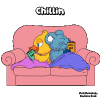 Chill Read Sticker by VeeFriends