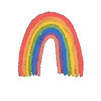 andreablascoillustration illustration rainbow colors colores Sticker