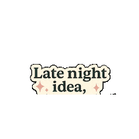 Late Night Oops Sticker by NZ Collab