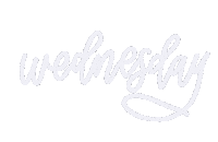 artisawithlisa aesthetic wednesday calligraphy cursive Sticker
