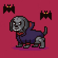 Dog Pixel GIF by Abstract HotDogs