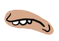 Fun Mouth Sticker by elnino