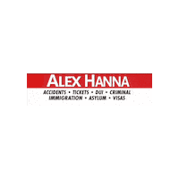 alexhannalaw miami traffic criminal immigration Sticker