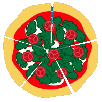 Pizza Macelleria Sticker by alexbrunogruppogalli