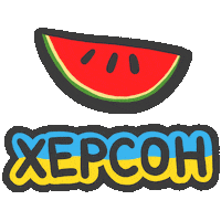 City Watermelon Sticker