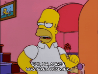 Bored Season 8 GIF by The Simpsons