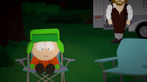 sad kyle broflovski GIF by South Park 