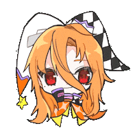 MWD_777 orange streamer vtuber vt Sticker