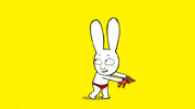 Happy Dance GIF by Simon Super Rabbit