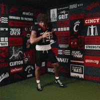 Cincinnati Football Joe GIF by Cincinnati Bearcats