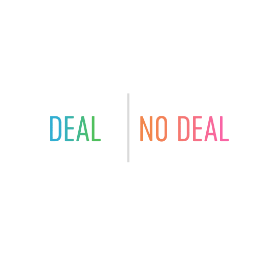 no deal poll Sticker by Deal Or No Deal