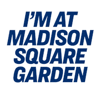 madisonsquaregarden arena msg the garden madison square garden Sticker