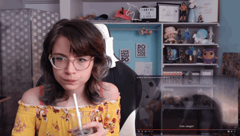 z2fsb3jpyw5az21hawwuy29t giphyupload reaction attack on titan shingeki no kyojin GIF
