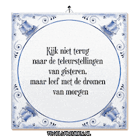 Hoop Wijsheid Sticker by Tegelspreuken.nl