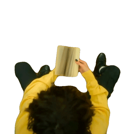 Book Read Sticker by glaive