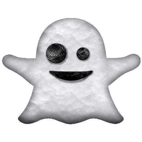 Happy Ghost Animation Sticker by Trent Shy Claymations
