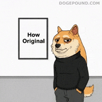 Bored Art Gallery GIF by Doge Pound