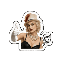 Nura Good Job Sticker by NewRadiusRecords