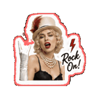 Rock On Nura Sticker by NewRadiusRecords