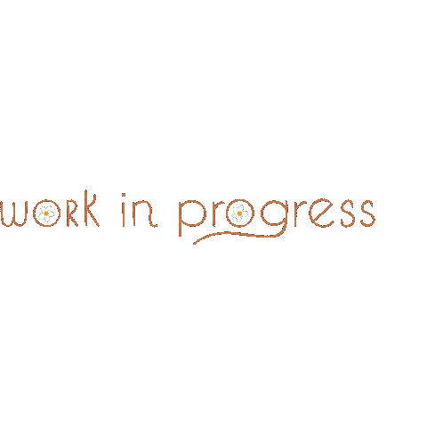 Work In Progress Obra Sticker