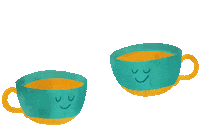 Tea Cup Sticker by Fortnum & Mason