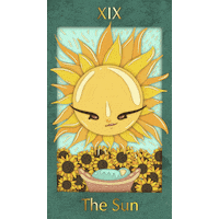 Sun Fall Sticker
