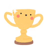 First Place Win Sticker by Catharina Stewart