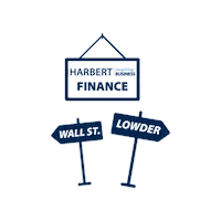 Wall Street School Sticker by Charlsie Etheredge