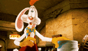 Excited Who Framed Roger Rabbit GIF