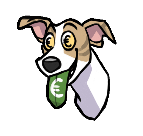 Dog Gib Mir Sticker