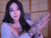 Cute Girl Twitch GIF