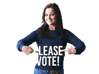 Vote Please Sticker by RuthieHenshall