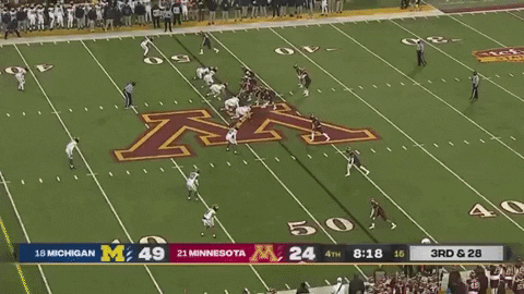orionsang giphygifmaker michigan football GIF
