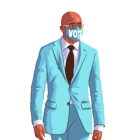 Diego Rodriguez Vote Sticker by Creative Courage