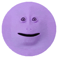 om nom nom eating Sticker